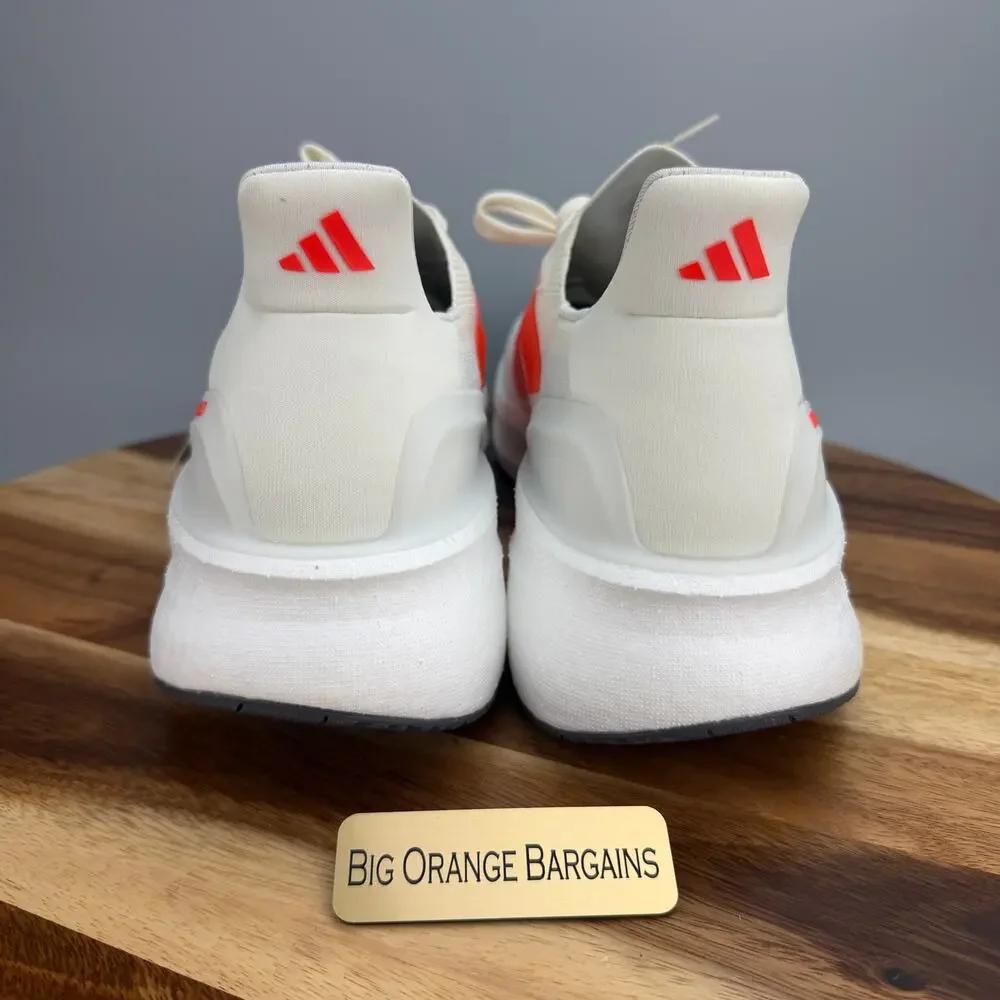 Adidas Ultraboost 5x Running Shoes Off White Impact Orange Men’s Sz 15 JH9038